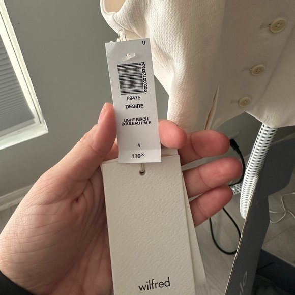 Wilfred "Desire" Vest, NWT, Light Birch, SIze 4 - Picture 3 of 5